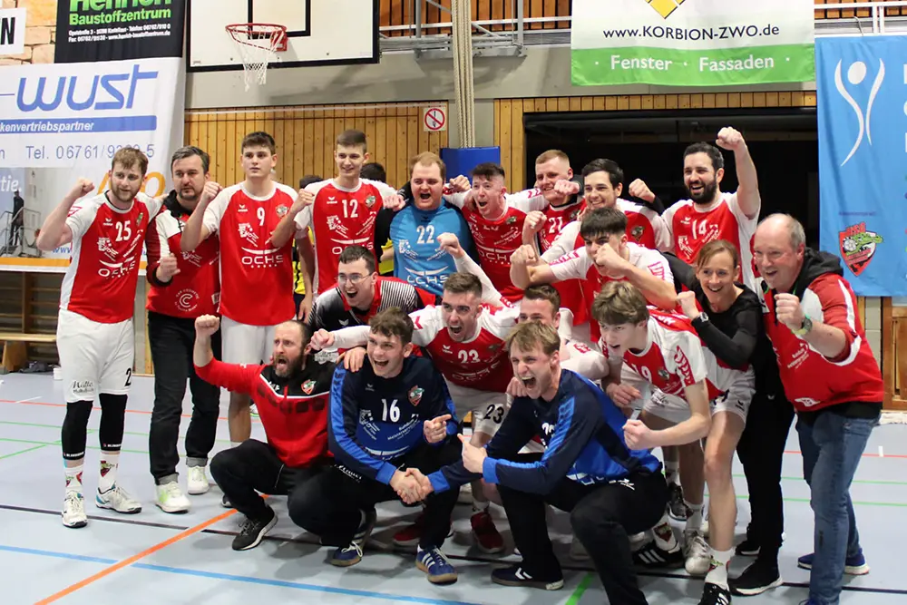 Mannschaftsfoto der siegreichen  HSG Kastellaun/Simmern.